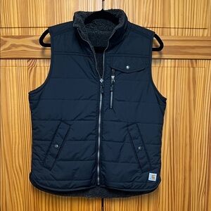 Carhartt Black and Shepra Reservable Vest